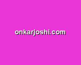 onkarjoshi.com